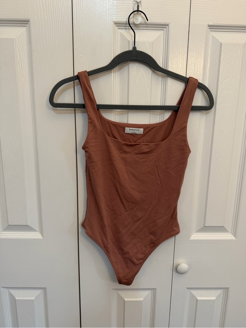 Babaton Contour Bodysuit Dusty Pink Size Small